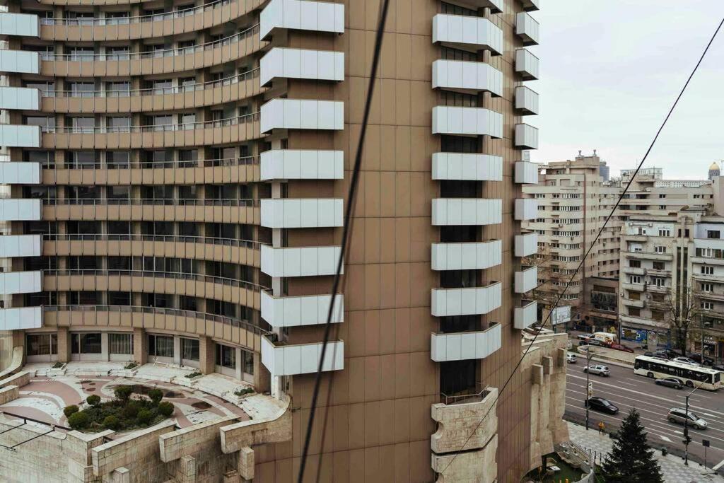 Stunning Views 2Br Intercontinental Flat Daire Bükreş Dış mekan fotoğraf